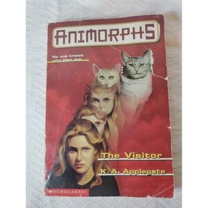 Visitor Animorphs K.A. Applegate 1996 Paperback Book Scholastic Vintage Fair